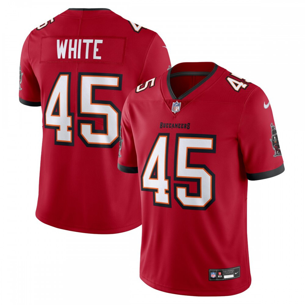 Devin White Tampa Bay Buccaneers Nike Vapor Untouchable Limited Jersey - Red-GridironStore